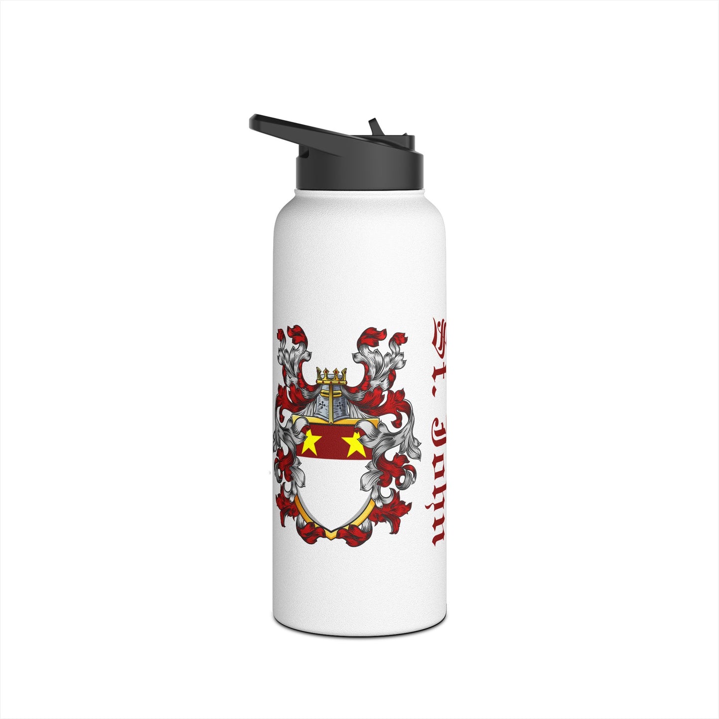 St. John Stainless Steel Water Bottle with Crest Design for St. John, Custom Hydration Gift for Adventurers, Eco-Friendly Travel [...]