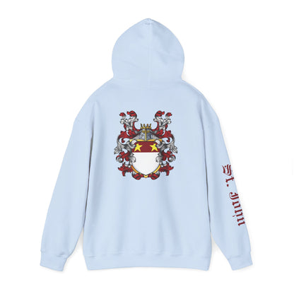 Christopher St. John Art w/ St. John Heraldry Unisex Hoodie