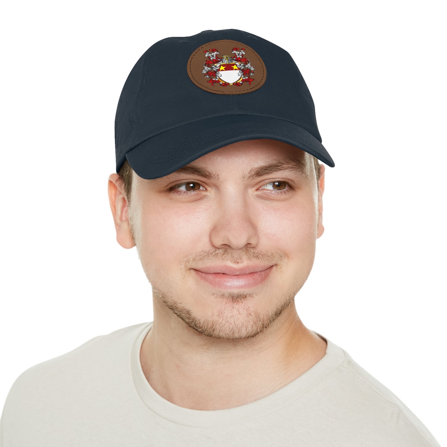 St. John Heraldry Hat with Leather Patch (Round)