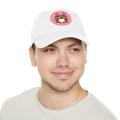 St. John Heraldry Hat with Leather Patch (Round)