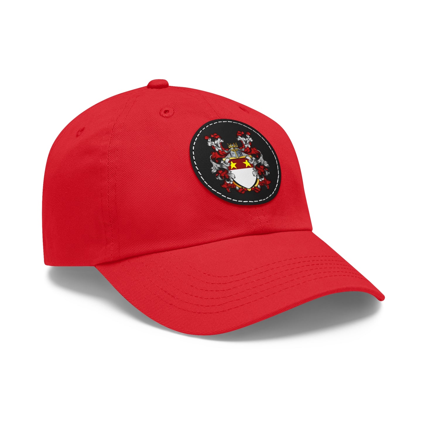 St. John Heraldry Hat with Leather Patch (Round)