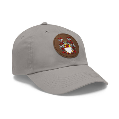 St. John Heraldry Hat with Leather Patch (Round)