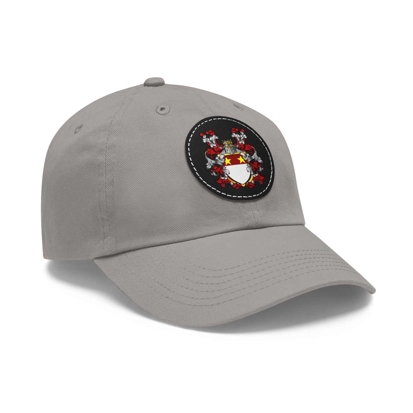 St. John Heraldry Hat with Leather Patch (Round)