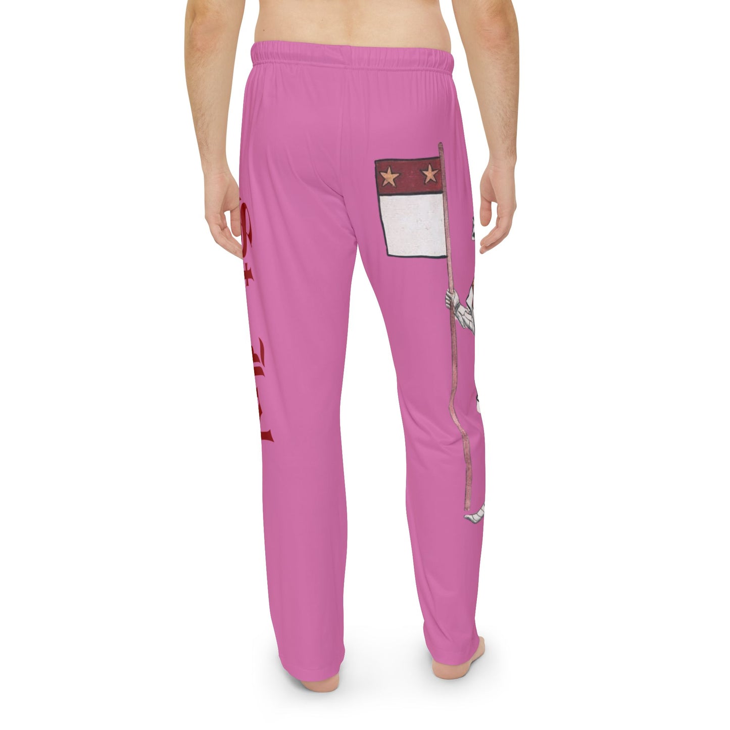 Sir John St. John, Knight-Themed Men's Pajama Pants, Cozy Sleepwear for Men, Perfect for Relaxing Nights, Gift for Father's Day, Pajama Day