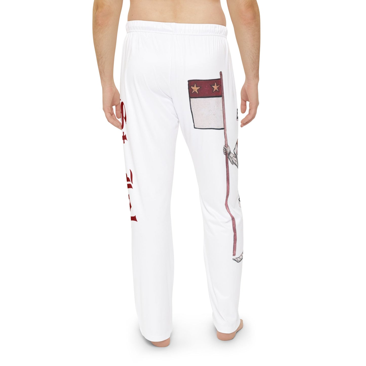 Sir John St. John, Knight-Themed Men's Pajama Pants, Cozy Sleepwear for Men, Perfect for Relaxing Nights, Gift for Father's Day, Pajama Day