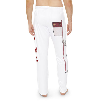 Sir John St. John, Knight-Themed Men's Pajama Pants, Cozy Sleepwear for Men, Perfect for Relaxing Nights, Gift for Father's Day, Pajama Day