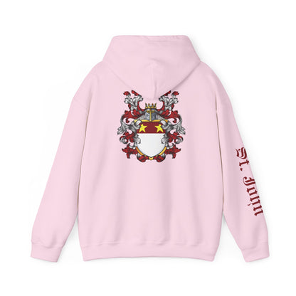 Christopher St. John Art w/ St. John Heraldry Unisex Hoodie
