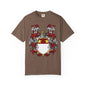 Personalized Heraldic Crest T-Shirt, Family Reunion Attire, Gift for Heritage Lovers, Unique Apparel for Celebrations