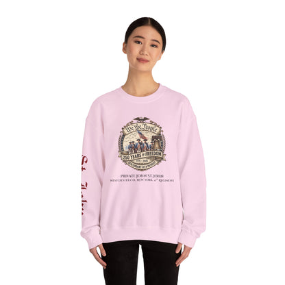 Crewneck Sweatshirt — "We the People: 250 Years of Freedom" Patriotic Graphic