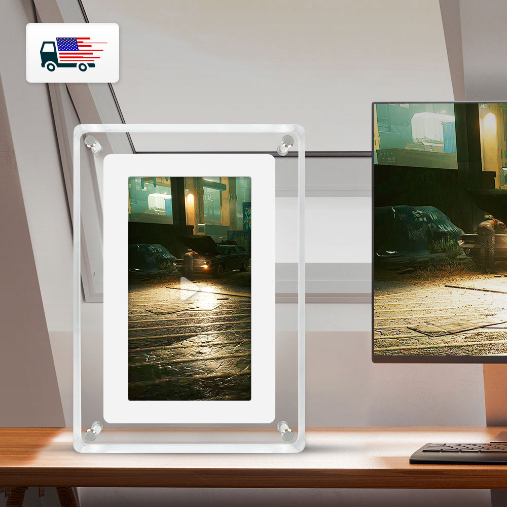 Digital Memory Frame™ – 7” WiFi Photo Display for Family Memories
