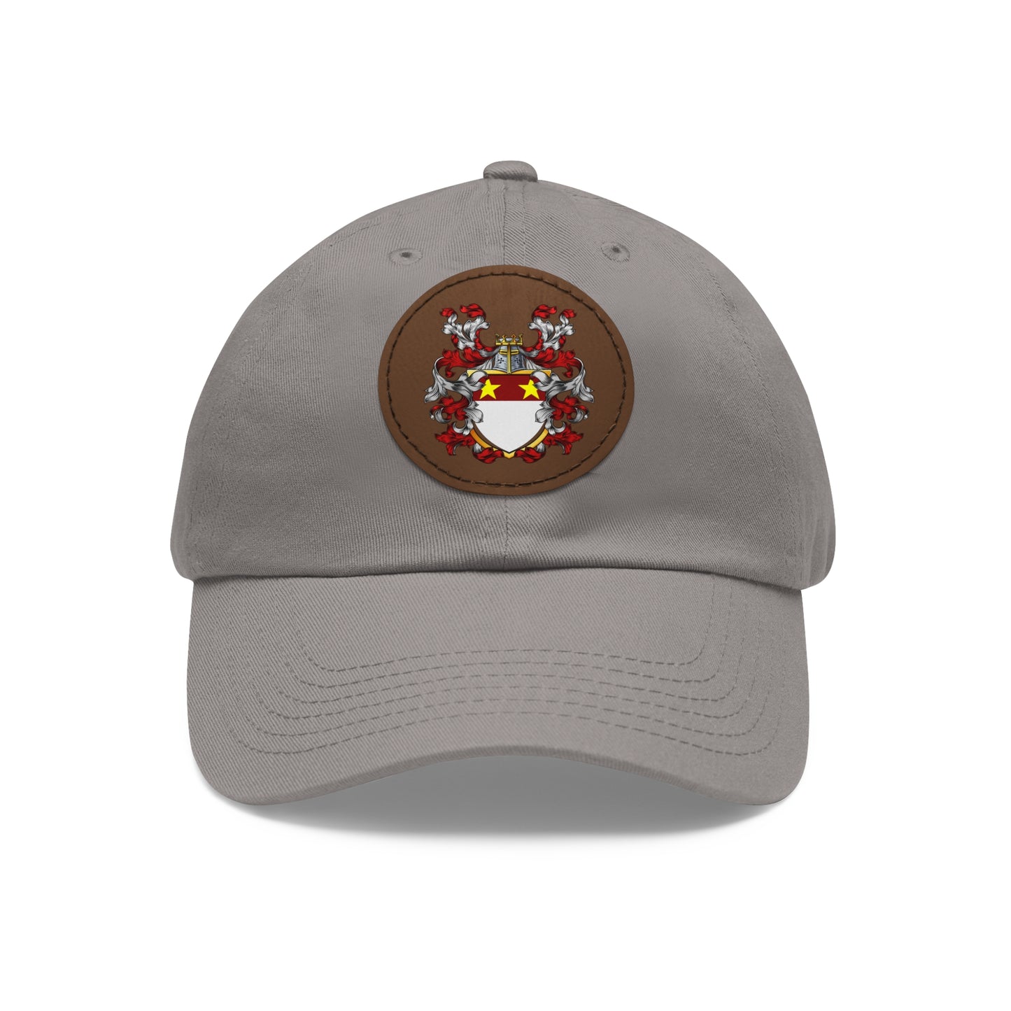 St. John Heraldry Hat with Leather Patch (Round)