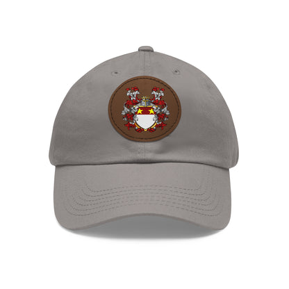 St. John Heraldry Hat with Leather Patch (Round)