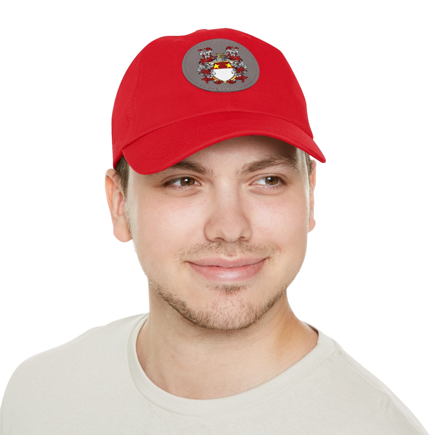 St. John Heraldry Hat with Leather Patch (Round)