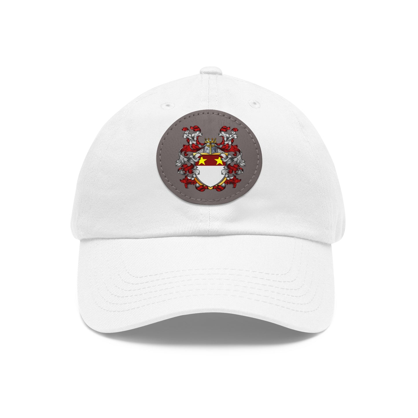 St. John Heraldry Hat with Leather Patch (Round)