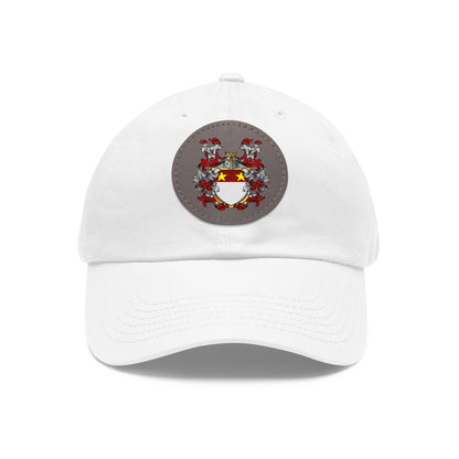 St. John Heraldry Hat with Leather Patch (Round)