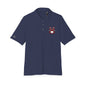 Unisex Performance Polo with Stylish Crest Design, Athletic Shirt for Sports & Everyday Wear, Perfect for Casual Outings, Gifts for Him, Her