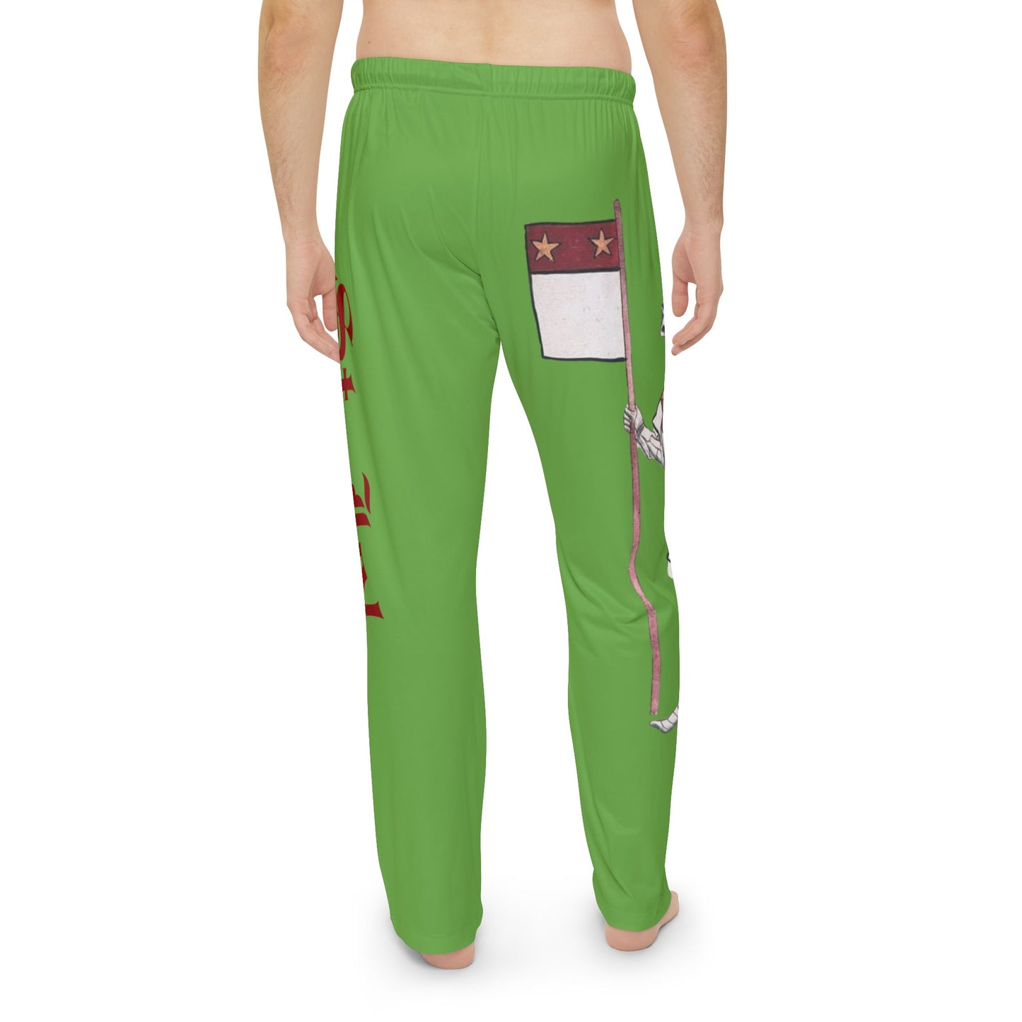 Sir John St. John, Knight-Themed Men's Pajama Pants, Cozy Sleepwear for Men, Perfect for Relaxing Nights, Gift for Father's Day, Pajama Day