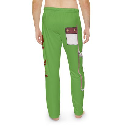 Sir John St. John, Knight-Themed Men's Pajama Pants, Cozy Sleepwear for Men, Perfect for Relaxing Nights, Gift for Father's Day, Pajama Day