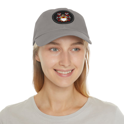 St. John Heraldry Hat with Leather Patch (Round)