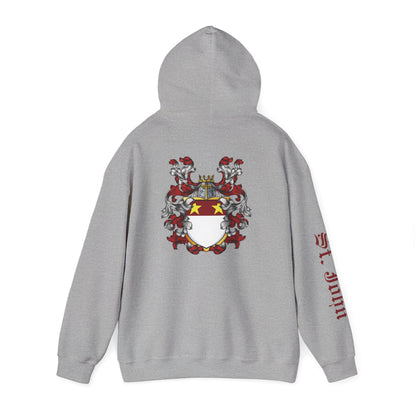Christopher St. John Art w/ St. John Heraldry Unisex Hoodie