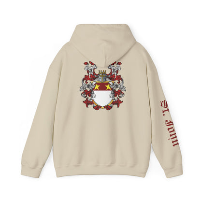 Christopher St. John Art w/ St. John Heraldry Unisex Hoodie