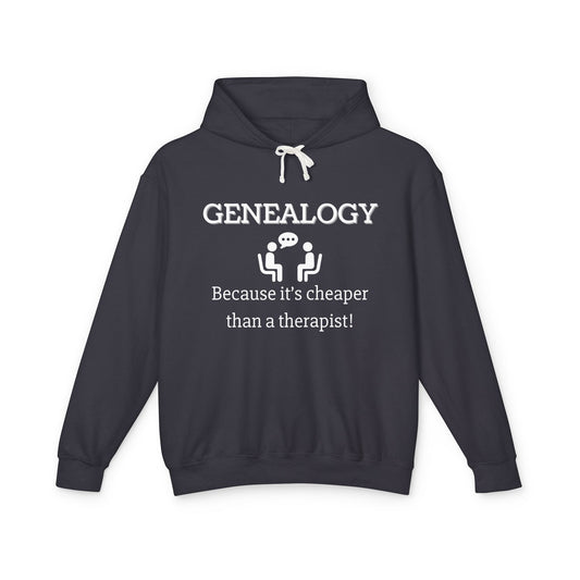 Genealogy because it's cheaper than a therapist Hoodie
