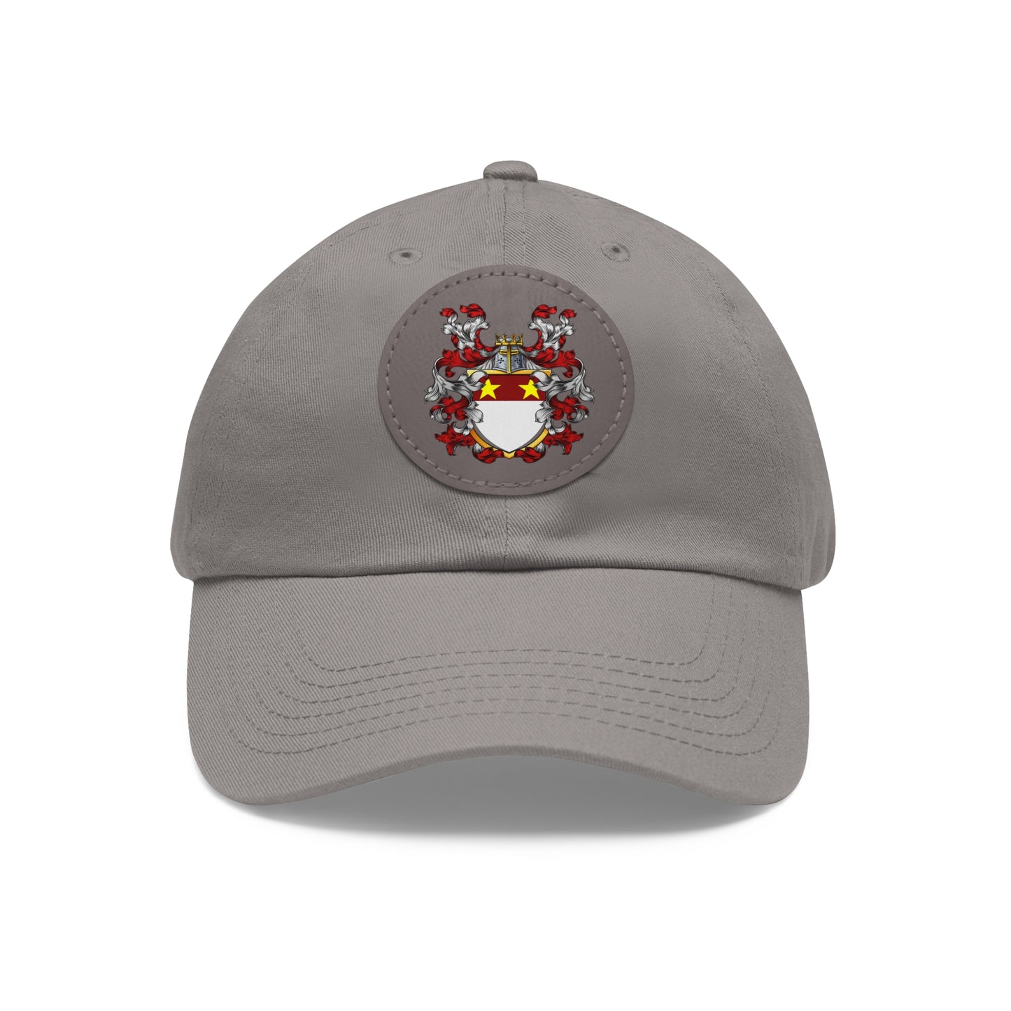 St. John Heraldry Hat with Leather Patch (Round)
