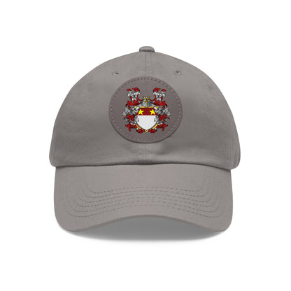 St. John Heraldry Hat with Leather Patch (Round)