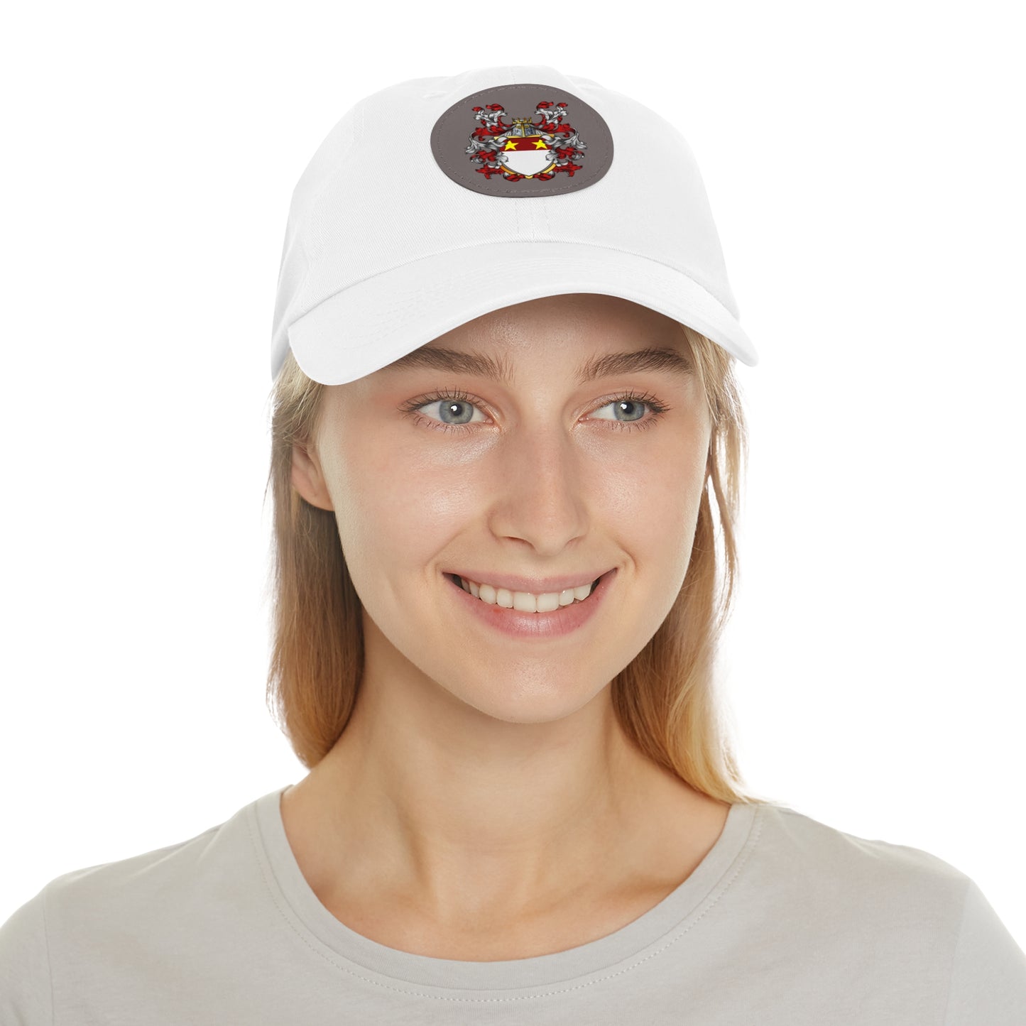 St. John Heraldry Hat with Leather Patch (Round)