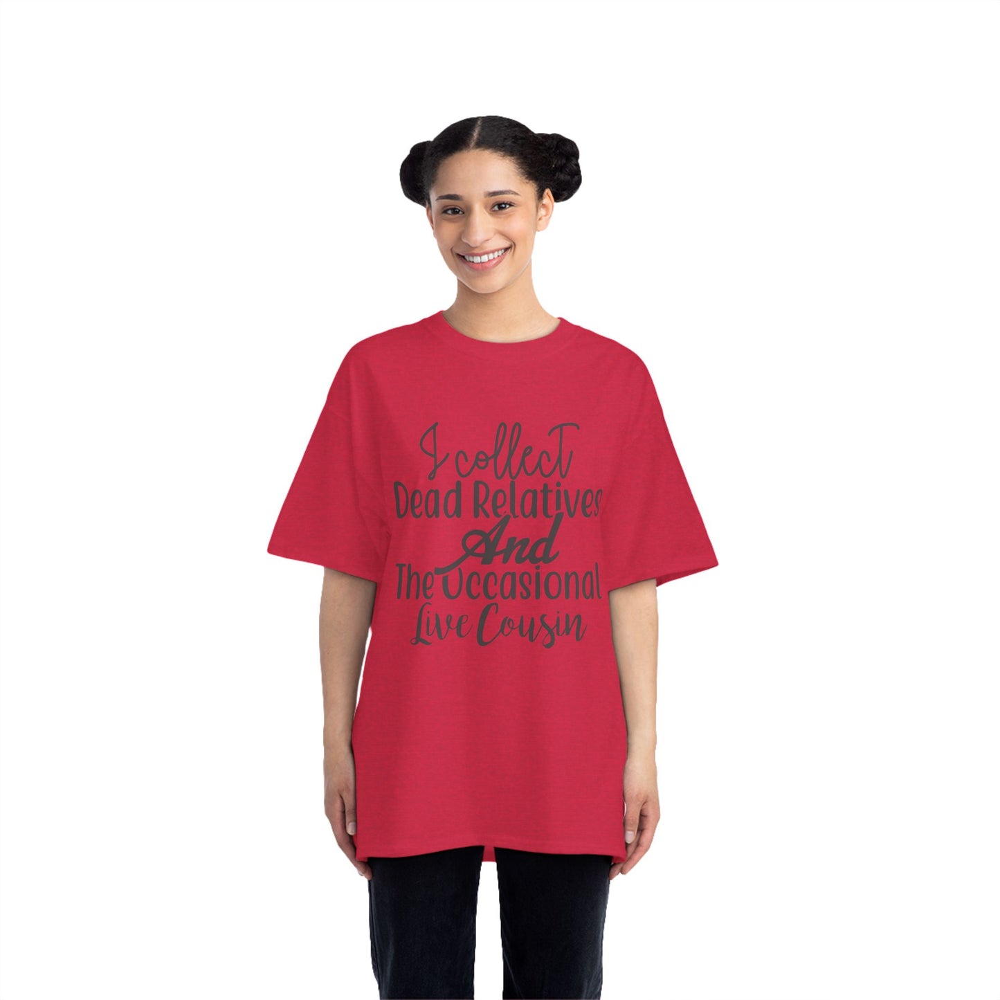 I Collect Dead Relatives and the Occasional Live Cousin St. John Heraldry T-Shirt