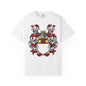 Personalized Heraldic Crest T-Shirt, Family Reunion Attire, Gift for Heritage Lovers, Unique Apparel for Celebrations