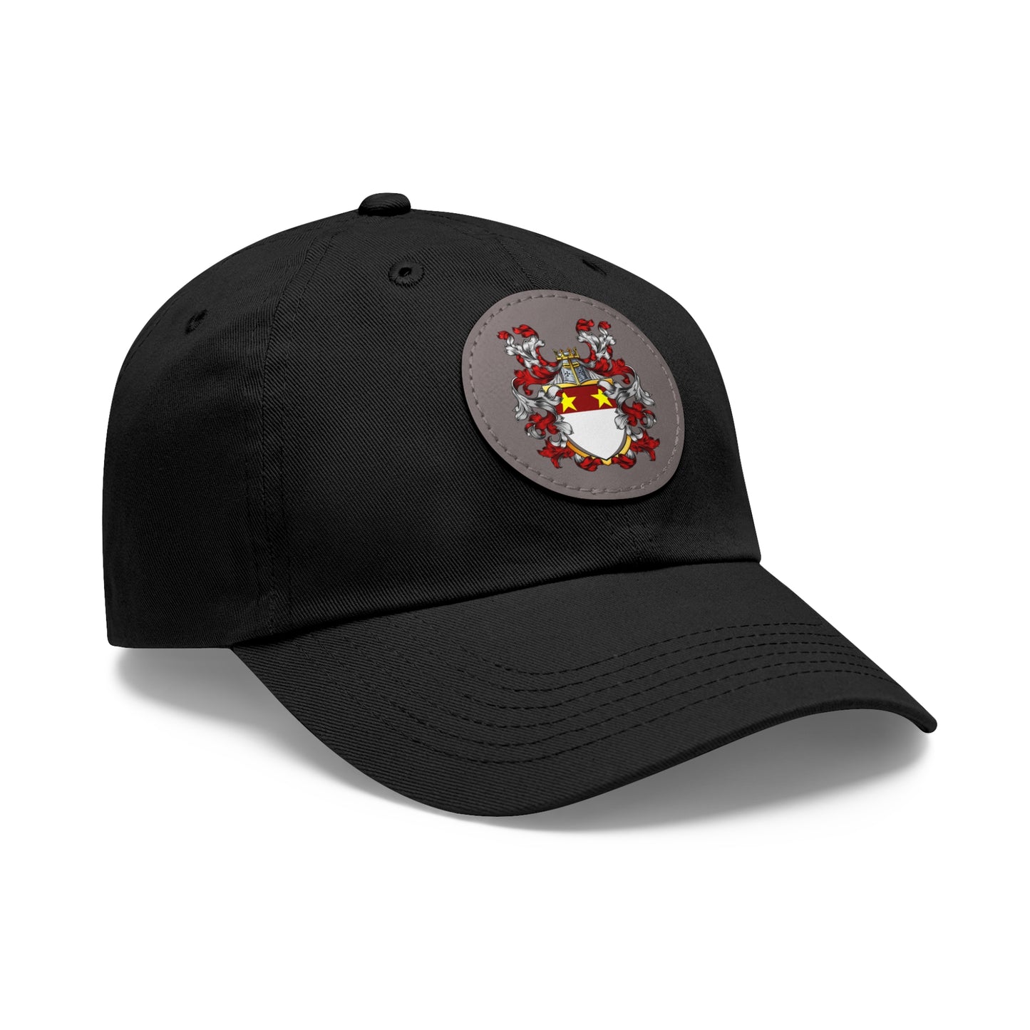 St. John Heraldry Hat with Leather Patch (Round)