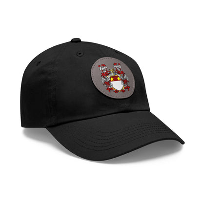 St. John Heraldry Hat with Leather Patch (Round)
