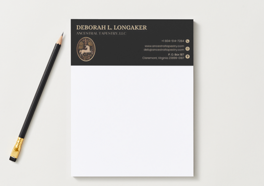 Ancestral Tapestry Notepads (Set of 2) — Signature Client Series