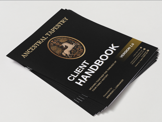 Signature Series: Ancestral Tapestry, LLC Client Handbook Bundles