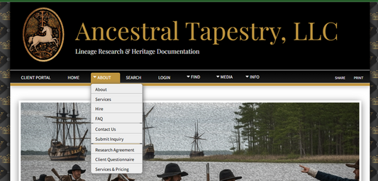 Signature Client Series | Ancestral Tapestry Website Development & Brand Marketing