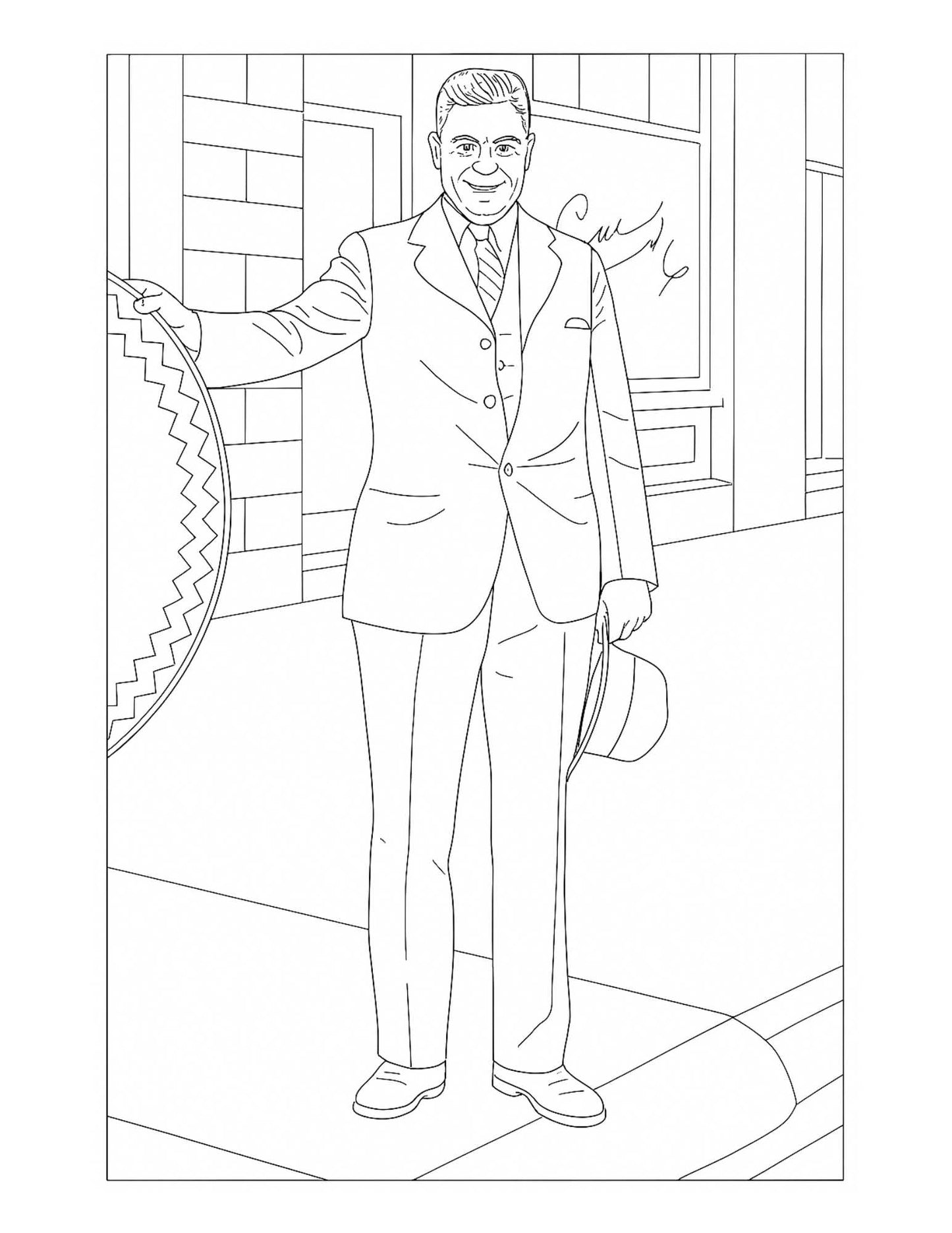 DIGITAL EDITION St. John Coloring Book: Family F39 Elton Livingston St. John & Sylvia Vera Farlow