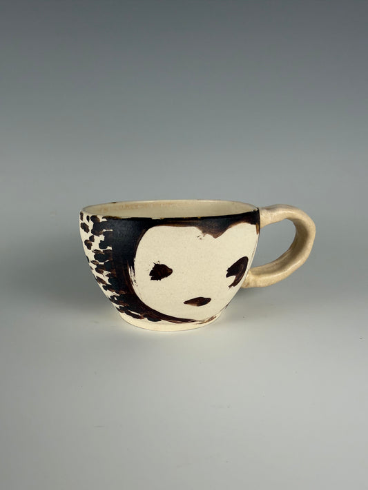 Porcelain Rabbit Mug (Handmade)